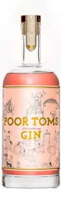 Poor Toms Strawberry Gin (700 ml)