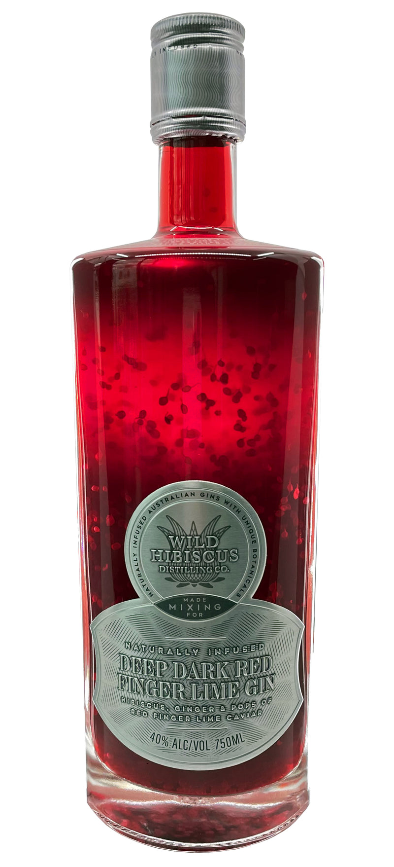 Deep, Dark Red Finger Lime Gin (750 ml)