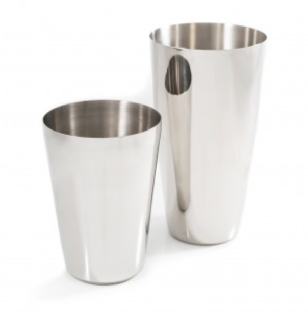 Unweighted Toby Tin Shaker Set
