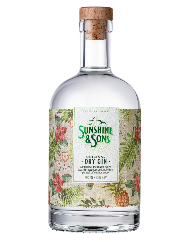 Sunshine & Sons Original Dry Gin (700 ml)
