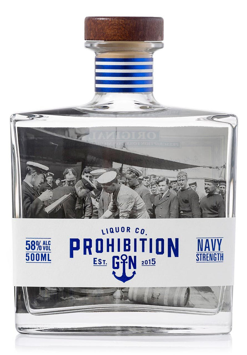 Prohibition Navy Strength Gin (500 ml)