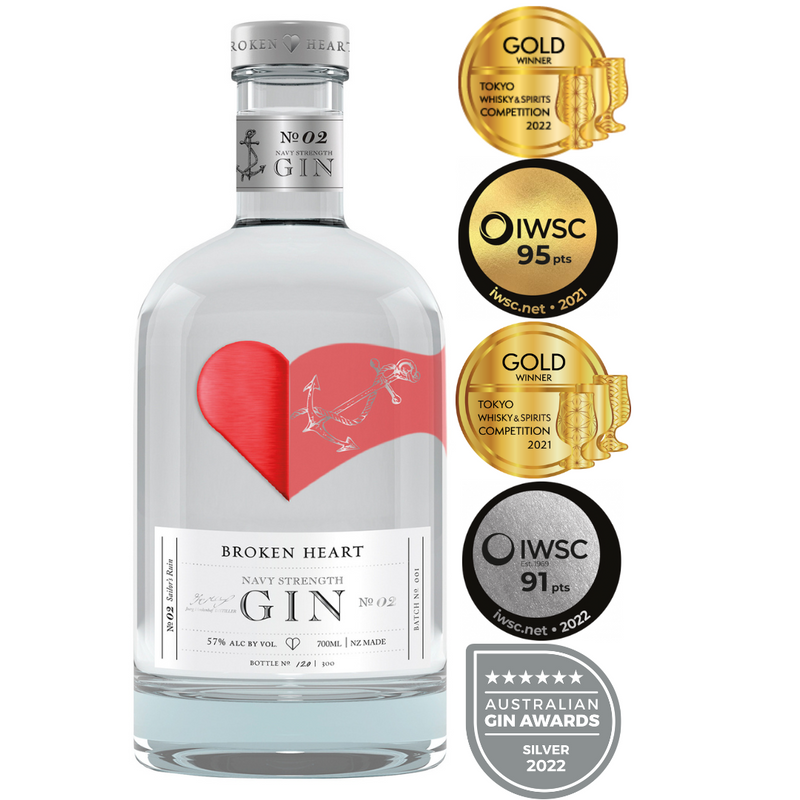 Broken Heart Navy Strength Gin (700 ml)